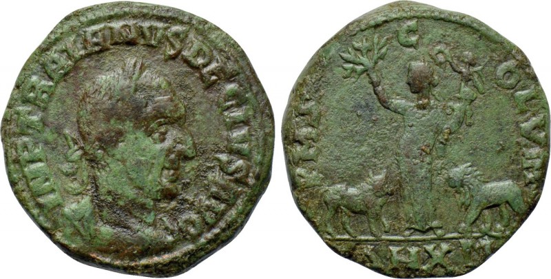 MOESIA SUPERIOR. Viminacium. Trajanus Decius (249-251). Ae. Dated CY 12 (250/1)....