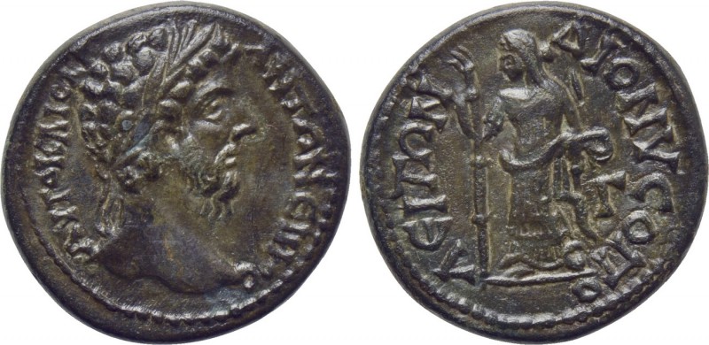 MOESIA INFERIOR. Dionysopolis. Marcus Aurelius (161-180). Triassarion. 

Obv: ...