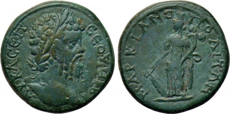 MOESIA INFERIOR. Marcianopolis. Septimius Severus (193-211). Ae. 

Obv: AV K Λ...