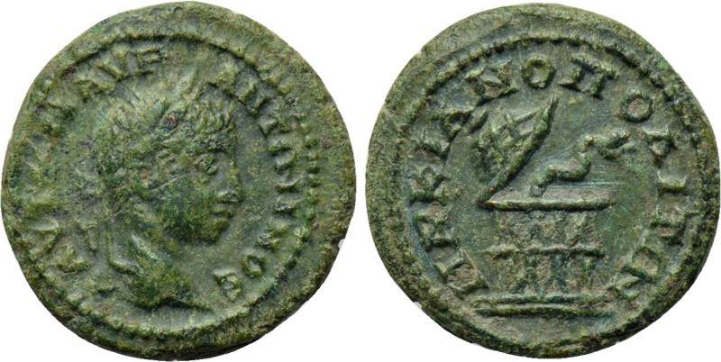 MOESIA INFERIOR. Marcianopolis. Elagabalus (218-222). Ae. 

Obv: AVT K M AVP A...