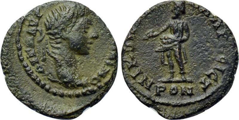 MOESIA INFERIOR. Nicopolis ad Istrum. Elagabalus (218-222). Ae. 

Obv: AVT M A...