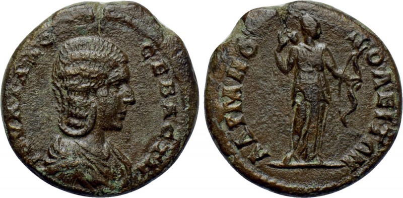 THRACE. Hadrianopolis. Julia Domna (Augusta, 193-217). Ae. 

Obv: IOVΛIA ΔO CE...