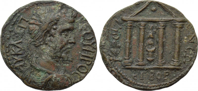 PONTOS. Komana. Septimius Severus (193-211). Ae. Dated CY 172 (205/6). 

Obv: ...