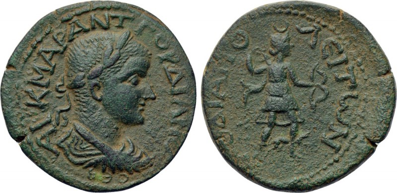LYCIA. Rhodiapolis. Gordian III (238-244). Ae. 

Obv: AV K MAP ANT ΓOPΔIANOC C...
