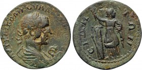 PAMPHYLIA. Side. Valerian I (253-260). Pentassarion.