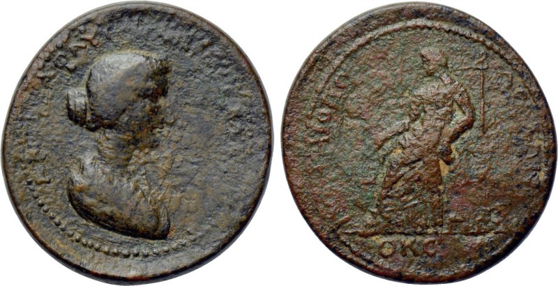 CILICIA. Pompeiopolis. Faustina II (Augusta, 147-175). Ae. Dated CY 229 (163/4)....