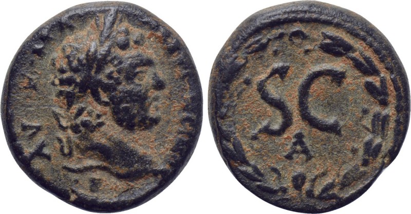 SYRIA. Seleucis and Pieria. Antioch. Caracalla (198-217). Semis. 

Obv: AVTOK ...