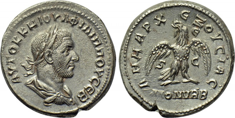 SYRIA. Seleucis and Pieria. Antioch. Philip I 'the Arab' (244-249). Tetradrachm....