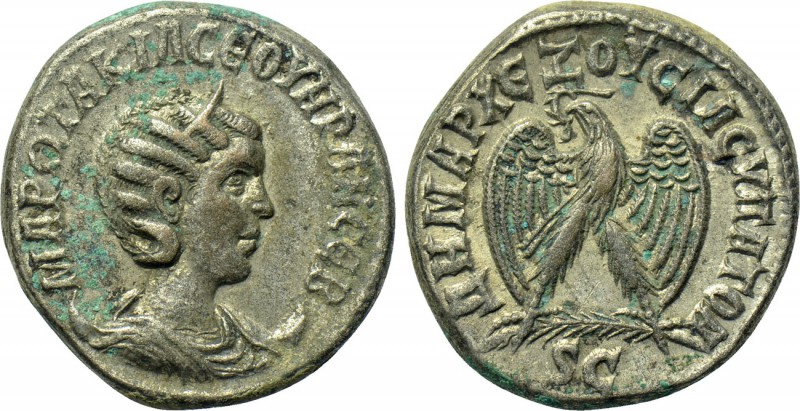 SYRIA. Seleucis and Pieria. Antioch. Otacilia Severa (Augusta, 244-249). Tetradr...