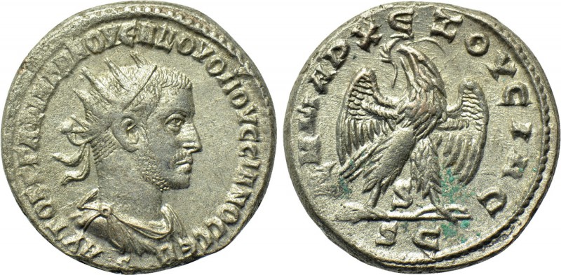 SYRIA. Seleucis and Pieria. Antioch. Volusian (251-253). Tetradrachm. 

Obv: Α...