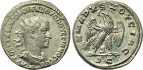 SYRIA. Seleucis and Pieria. Antioch. Volusian (251-253). Tetradrachm.