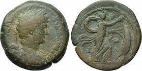 EGYPT. Alexandria. Hadrian (117-138). Ae Hemidrachm. Dated RY 14 (129/30).