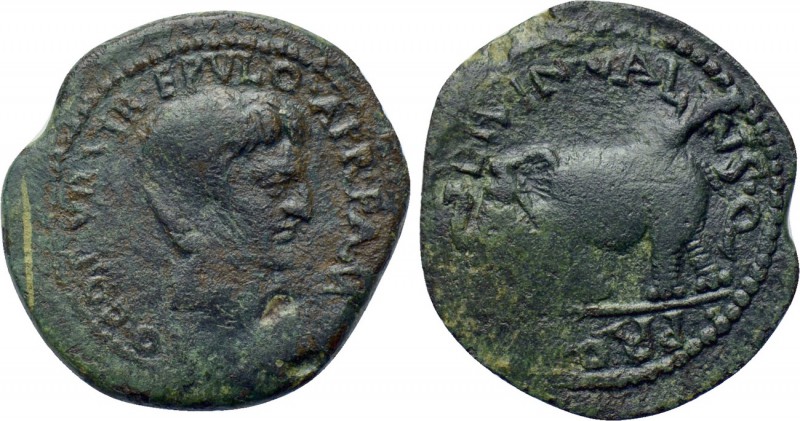BYZACIUM. Hadrumentum. Africanus Fabius Maximus (Proconsul, 6-5 BC). C. Livineiu...