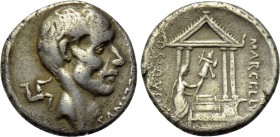 P. CORNELIUS LENTULUS MARCELLINUS. Denarius (50 BC). Rome.