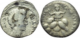 AUGUSTUS (27 BC-14 AD). Denarius. Rome. Petronius Turpilianus, moneyer.