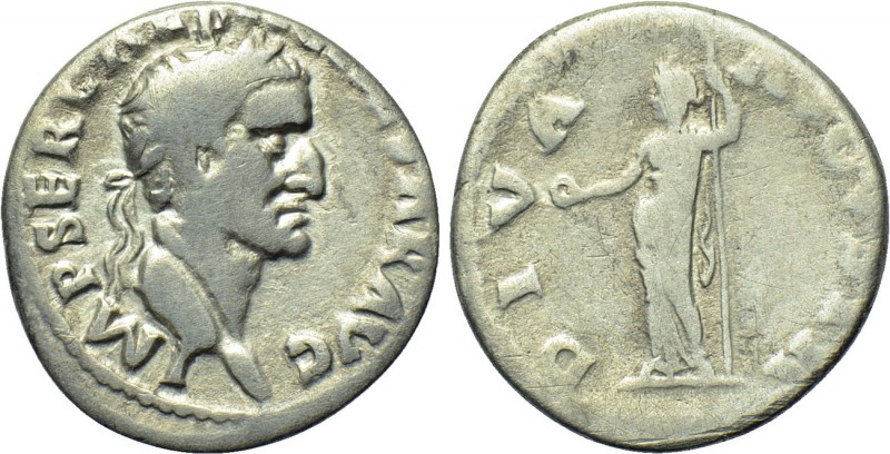 GALBA (68-69). Denarius. Rome. 

Obv: IMP SER GALBA CAESAR AVG. 
Laureate hea...