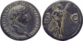 TITUS (79-81). Sestertius. Uncertain mint in the Balkans.