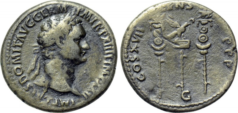 DOMITIAN (81-96). Cistophorus. Rome (or Ephesus). 

Obv: IMP CAES DOMIT AVG GE...