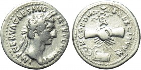 NERVA (96-98). Denarius. Rome.