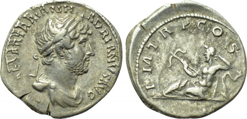 HADRIAN (117-138). Denarius. Rome. 

Obv: IMP CAESAR TRAIAN HADRIANVS AVG. 
L...