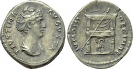 FAUSTINA I (138-140/1). Denarius. Rome.