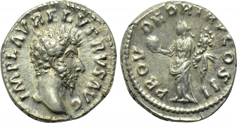 LUCIUS VERUS (161-169). Denarius. Rome. 

Obv: IMP L AVREL VERVS AVG. 
Bare h...