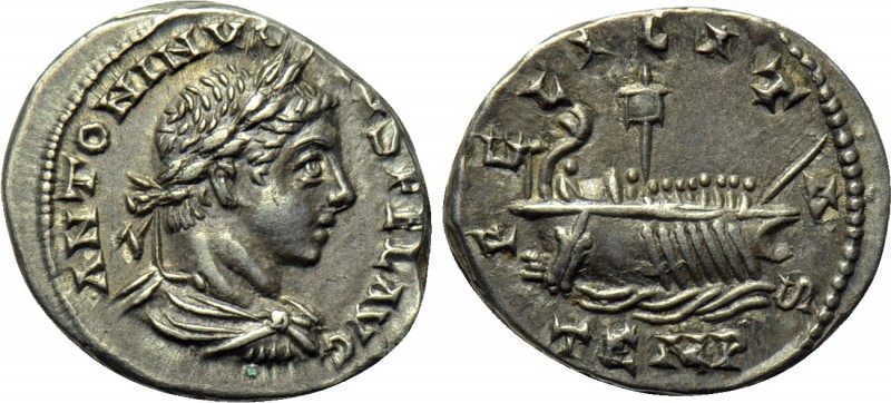 ELAGABALUS (218-222). Denarius. Antioch. 

Obv: ANTONINVS PIVS FEL AVG. 
Laur...