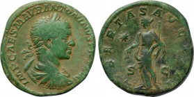ELAGABALUS (218-222). Sestertius. Rome.