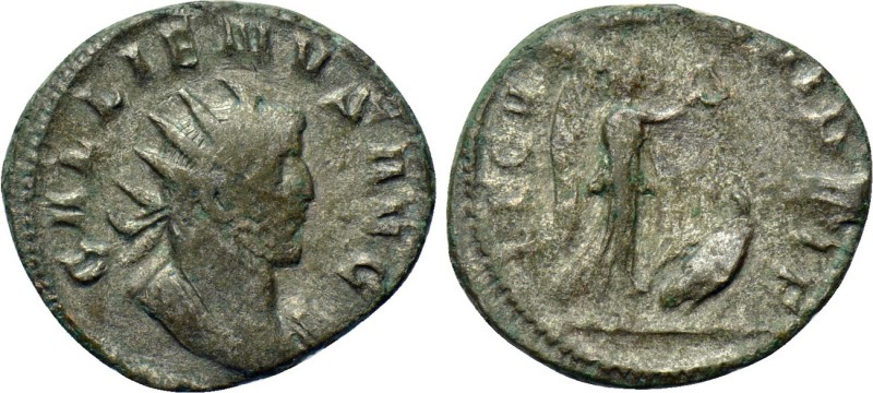 GALLIENUS (253-268). Antoninianus. Mediolanum. 

Obv: GALLIENVS AVG. 
Radiate...