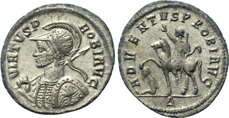 PROBUS (276-282). Antoninianus. Rome. 

Obv: VIRTVS PROBI AVG. 
Radiate, helm...