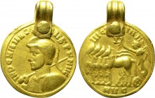 PROBUS (276-282). GOLD Aureus. Contemporary eastern imitation of Serdica mint.