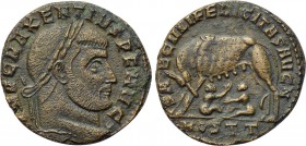 MAXENTIUS (307-312). Follis. Ostia.