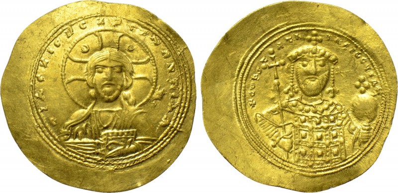 CONSTANTINE IX MONOMACHUS (1042-1055). GOLD Histamenon. Constantinople. 

Obv:...