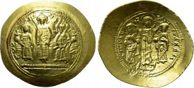 ROMANUS IV DIOGENES (1068-1071). GOLD Histamenon Nomisma. Constantinople.