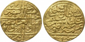 OTTOMAN EMPIRE. Sulayman I Qanuni (AH 926-974 / AD 1520-1566). GOLD Sultani. Misr (Cairo). Dated AH 926 (1520/1).