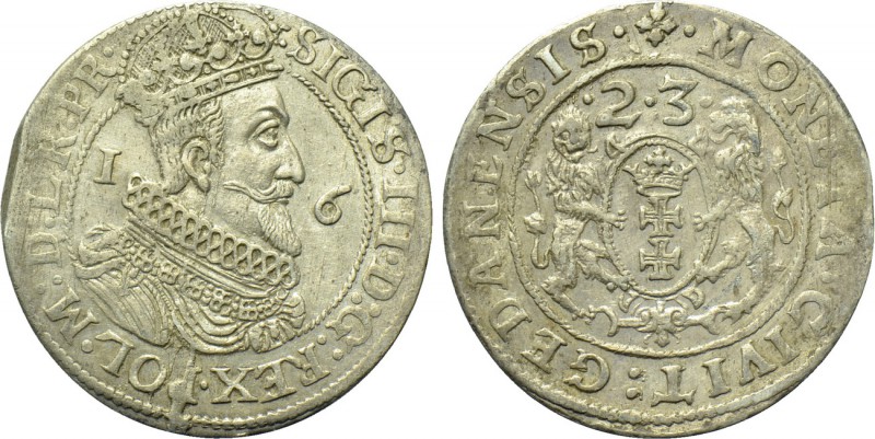 POLAND. Sigismund III Vasa (1587-1632). Ort (1623). Gdansk (Danzig). 

Obv: SI...