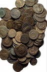 Circa 80 ancient coins.