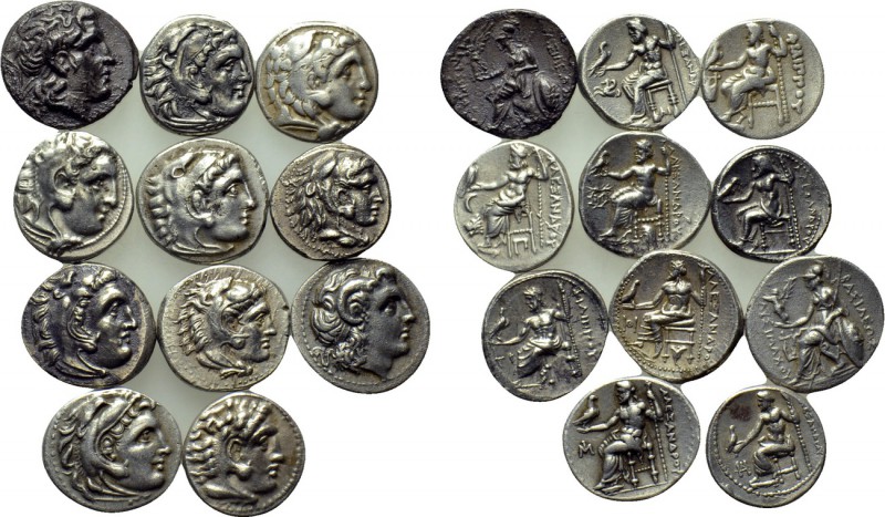 10 drachms of the Macedonian and Thracian kings. 

Obv: .
Rev: .

. 

Con...