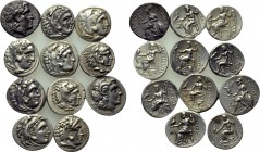 10 drachms of the Macedonian and Thracian  kings.
