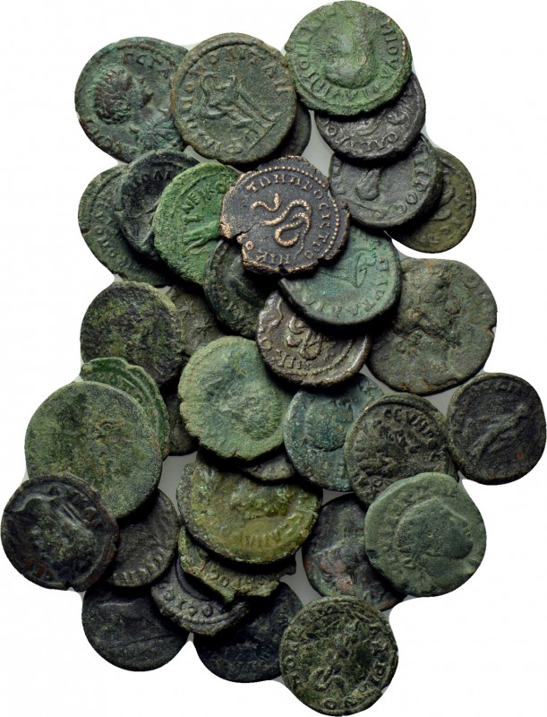 35 Roman provincial coins. 

Obv: .
Rev: .

. 

Condition: See picture.
...