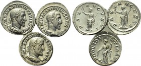3 denari of Maximinus Thrax.