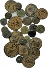 25 late Roman coins.
