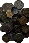 36 Byzantine coins.
