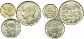 3 Bulgarian coins.