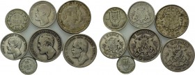 7 Scandinavian coins.