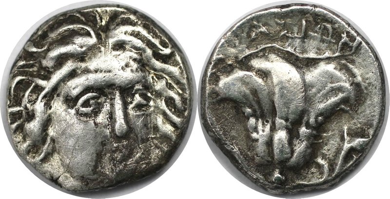 Griechische Münzen, MACEDONIA. PERSEUS. Nach rhodischem Vorbild ("Pseudorhodisch...