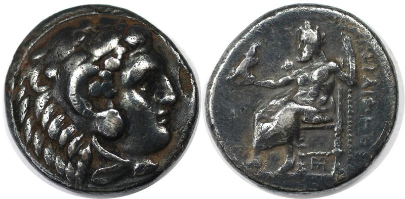 Griechische Münzen, MACEDONIA. Philipp III. Arrhidaios, 323 - 317 v. Chr. Drachm...