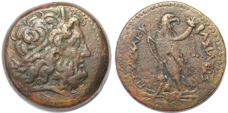 Griechische Münzen, AEGYPTUS. Königreich der Ptolemäer, Ptolemaios IV. Philopato...