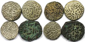 Griechische Münzen, Lots und Sammlungen griechischer Münzen. Indische Muslime. 3 x Delhival (1 Jital ), Delhi, Ghorids & Slave Könige (1193-1290 n. Ch...