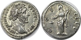 Römische Münzen, MÜNZEN DER RÖMISCHEN KAISERZEIT. Antoninus Pius, 138 - 161 n. Chr. Denar, (3,70g.) 152 - 153 n. Chr. Mzst. Rom. Vs.: ANTONINVS AVG PI...